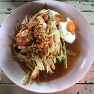 เมนูของร้าน ส้มตำครกทอง