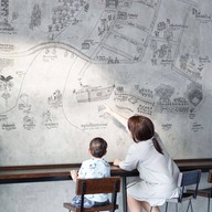 บรรยากาศ Mahah Samut Boutique Homestay & Cafe มาหาสมุทร