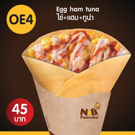 เมนูของร้าน N&B Crepe&Pancake โรบินสันสุรินทร์