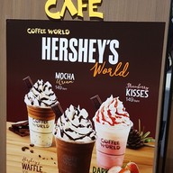 เมนู Coffee World  centralwOrld
