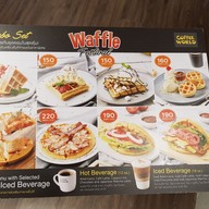 เมนู Coffee World  centralwOrld