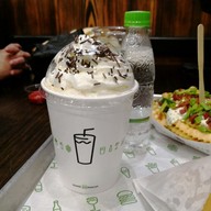 Food or drink of shake shack  russia arbat st.