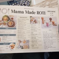 เมนู mama made roti Veraa