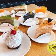 เมนูของร้าน ชมเฌย coffee and cake พระสมุทรเจดีย์