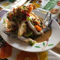 เมนูของร้าน ส้มตำวันเพ็ญ อินเตอร์