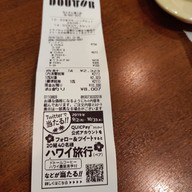 เมนู Doutor Nansan Dori