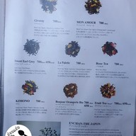 เมนู Aoyama Flower Market TEA HOUSE  Omote-Sando