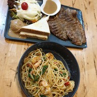 เมนูของร้าน 555 STEAK