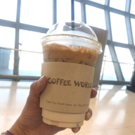 เมนูของร้าน Coffee World สนามบินสุวรรณภูมิ