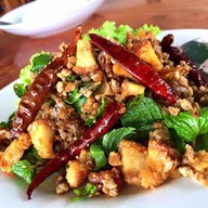 เมนูของร้าน ลาบป้าหลั่น