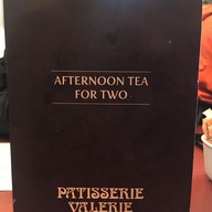 เมนู Patisserie Valerie Manchester
