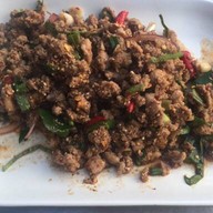 ลาบเป็ดอุบล ม.มหิดล หน้าธนาคารกรุงเทพ