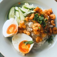 กระเพรากุ้งกระต่อม (กะต่อม)