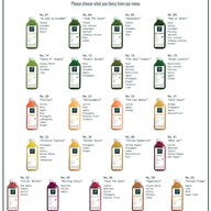 เมนู +BOOST : Cold-Pressed Juice