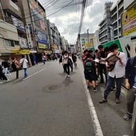 หน้าร้าน 1 Pound Steak & Hamburg Takeru  Nipponbashi, Naniwa Ward, Osaka