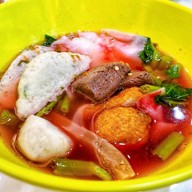 เมนูของร้าน เจียงลูกชิ้นปลา แฟชั่นไอส์แลนด์