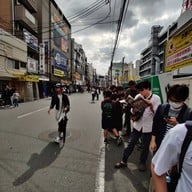 หน้าร้าน 1 Pound Steak & Hamburg Takeru  Nipponbashi, Naniwa Ward, Osaka