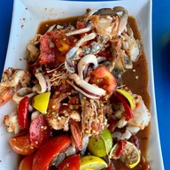 เมนูของร้าน ร้านซุ้มริมเขื่อน
