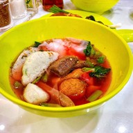 เมนูของร้าน เจียงลูกชิ้นปลา แฟชั่นไอส์แลนด์