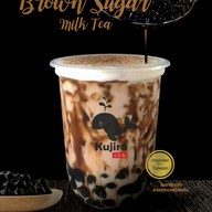 เมนูของร้าน ชานมไข่มุก Kujira Metro West Town