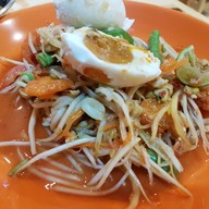 เมนูของร้าน เอกตำ ยำระเบิด ไม่มีสาขา