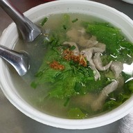 เมนูของร้าน ก๋วยเตี๋ยวคั่วเป็ดอร่อยริมทาง คลองถม