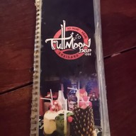 เมนู Fullmoon Bar