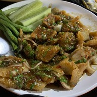 เมนูของร้าน บ้านไม้ในสวน