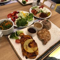 เมนูของร้าน Sizzler แฟชั่น ไอส์แลนด์