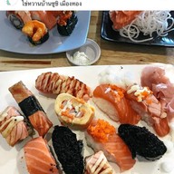 เมนูของร้าน ไข่หวานบ้านซูชิ เมืองทอง