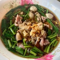 เมนูของร้าน ก๋วยเตี๋ยวเนื้อ สว่างอรุณ (โชคชัย4)