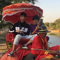 บรรยากาศ วังช้างอยุธยาแลเพนียด