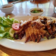 เมนูของร้าน บ้านเลาฯเตาดิน