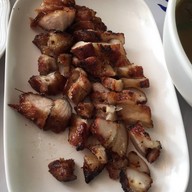 เมนูของร้าน ไก่ย่างปรีชา ปลาเผา