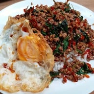 เมนูของร้าน ครัวรสเด็ด อาหารตามสั่ง B6 ตลาดเมืองทอง