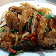 เมนูของร้าน ครัวรสเด็ด อาหารตามสั่ง B6 ตลาดเมืองทอง