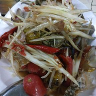 เมนูของร้าน ส้มตำสะพานสูง