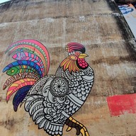 บรรยากาศ Street Art Lampang