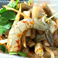 ปลาหมึกย่าง  * อาหารจานด่วน