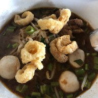 เมนูของร้าน ก๋วยเตี๋ยวเรือแม่อิ่ม บางพลี