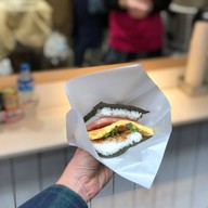 Onigiri Burgar Kuromon Market, Osaka
