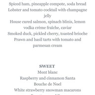 เมนู The St. Regis Bar The St. Regis Bangkok