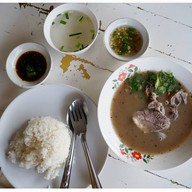 เมนูของร้าน ฮะเฮียงข้าวหมูสตู (ซอยเสรีไทย 7, บางกะปิ, กรุงเทพ)