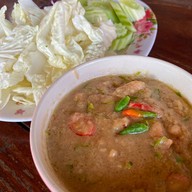 เมนูของร้าน ครัวหลังสวน ตำ-ยำแซ่บ บ้านโป่ง