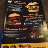 เมนู JIM's Burgers & Beers เสนานิคม