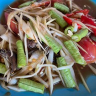 เมนูของร้าน ครัวหลังสวน ตำ-ยำแซ่บ บ้านโป่ง