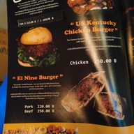เมนู JIM's Burgers & Beers เสนานิคม