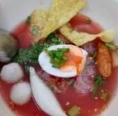 เมนูของร้าน เย็นตาโฟอึ้งย้ง ฮาลาล ร่มเกล้า