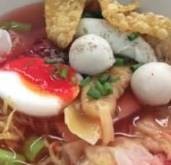 เมนูของร้าน เย็นตาโฟอึ้งย้ง ฮาลาล ร่มเกล้า