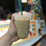 เมนูของร้าน ชาไข่มุข ละมุนชา  ตลาดนัดหนองผักชี